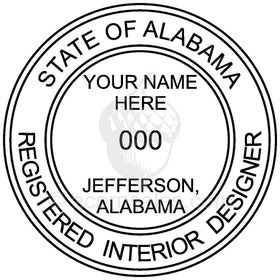 Alabama Interior Designer Seal Setup