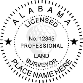 Alabama Land Surveyor Seal Setup