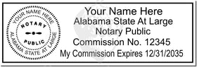 Alabama Notary Stamp 1097 Setup