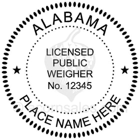 Alabama Public Weighmaster Seal Setup