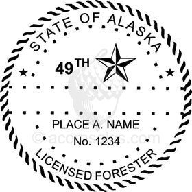 Alaska Professional Forester Seal Setup