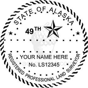 Alaska Land Surveyor Seal Setup