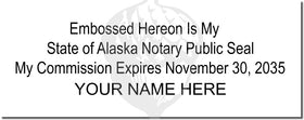 Alaska Notary Stamp 1010 Setup