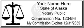Alaska Notary Stamp 1091 Setup