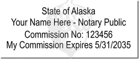 Alaska Notary Stamp 1096 Setup