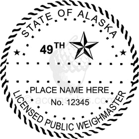 Alaska Public Weighmaster Seal Setup