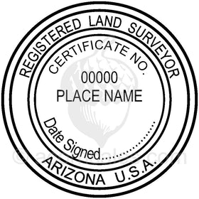 Arizona Land Surveyor Seal Setup