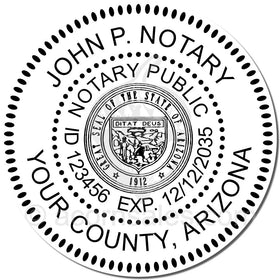 Arizona Notary Embossing Seal Setup