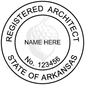 Arkansas Architect Seal Setup