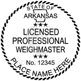 Arkansas Public Weighmaster Seal Setup