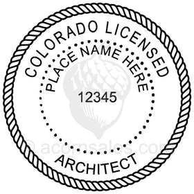 Colorado Architect Seal Setup