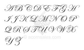 Edwardian Script Monogram Font