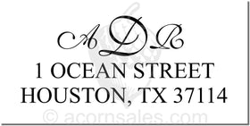 Combo Embosser Style CA-11 Monogram Style