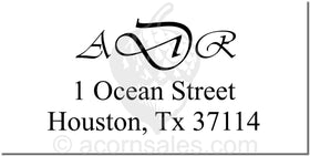 Combo Embosser Style CA-7 Monogram Style