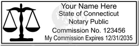 Connecticut Notary Stamp 1091 Setup