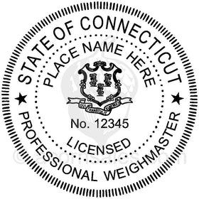 Connecticut Public Weighmaster Seal Setup