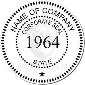 Corporate Seal Style CS-12