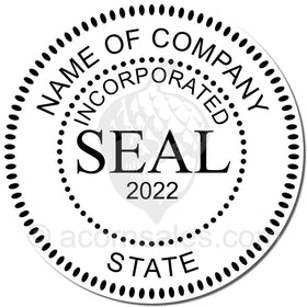 Corporate Seal Style CS-9