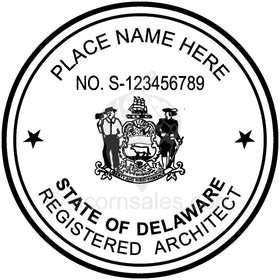 Delaware Architect Seal Setup