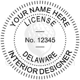 Delaware Interior Designer Seal Setup