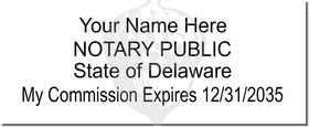Delaware Notary Stamp 1092 Setup