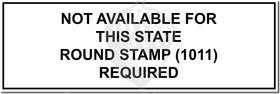 District of Columbia Notary Stamp 1090 Setup