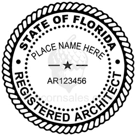 Florida Architect Seal Setup