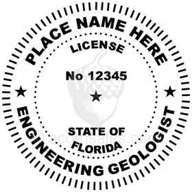 Florida Engineering Geologist Seal Setup