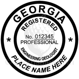 Georgia Engineering Geologist Seal Setup