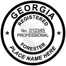 Georgia Professional Forester Seal Setup