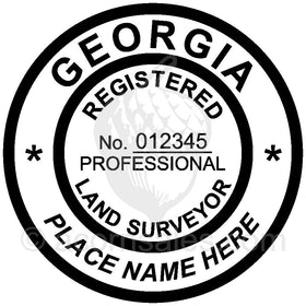 Georgia Land Surveyor Seal Setup