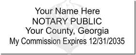 Georgia Notary Stamp 1092 Setup