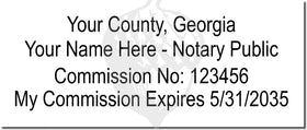 Georgia Notary Stamp 1096 Setup