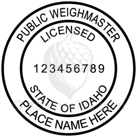Idaho Public Weighmaster Seal Setup