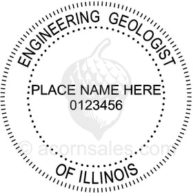 Illinois Engineering Geologist Seal Setup