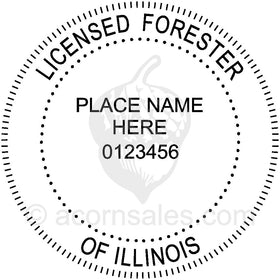 Illinois Professional Forester Seal Setup