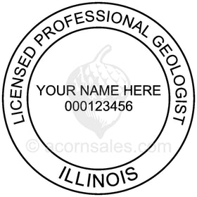 Illinois Geologist Seal Setup