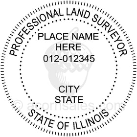 Illinois Land Surveyor Seal Setup