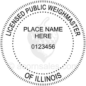 Illinois Public Weighmaster Seal Setup