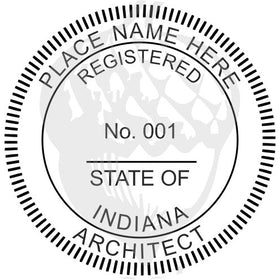 Indiana Architect Seal Setup