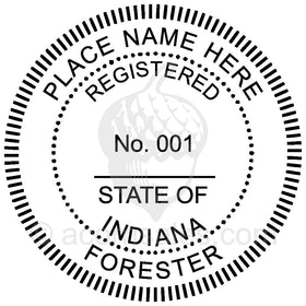 Indiana Professional Forester Seal Setup