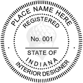 Indiana Interior Designer Seal Setup