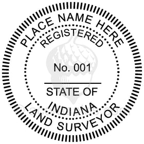 Indiana Land Surveyor Seal Setup