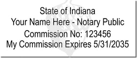 Indiana Notary Stamp 1096 Setup