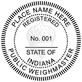 Indiana Public Weighmaster Seal Setup