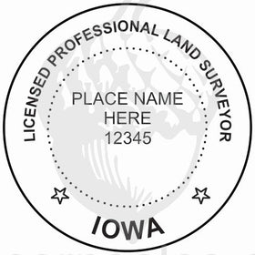Iowa Land Surveyor Seal Setup