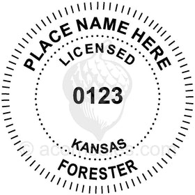 Kansas Professional Forester Seal Setup