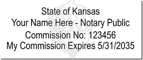 Kansas Notary Stamp 1096 Setup