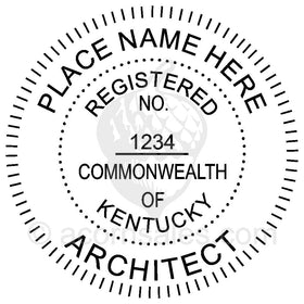 Kentucky Architect Seal Setup