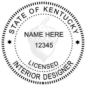 Kentucky Interior Designer Seal Setup